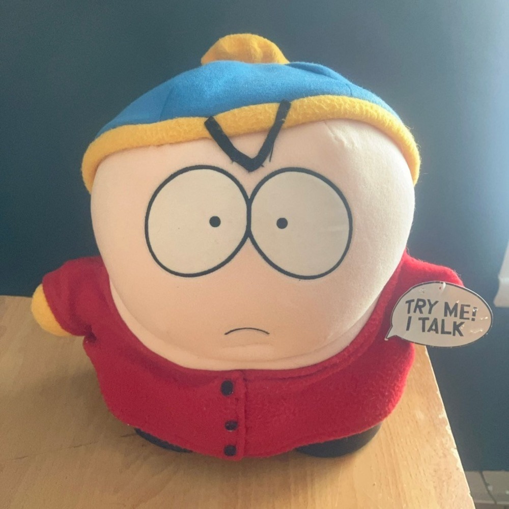 Vintage 1998 South Park Plush Eric Cartman Talking 12" Fun‎ 4 All Corp